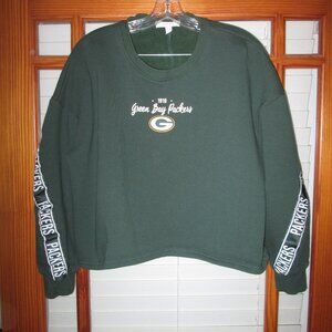NFL Green Bay Packers Sweatshirt Women's XL Wear by Erin Andrews